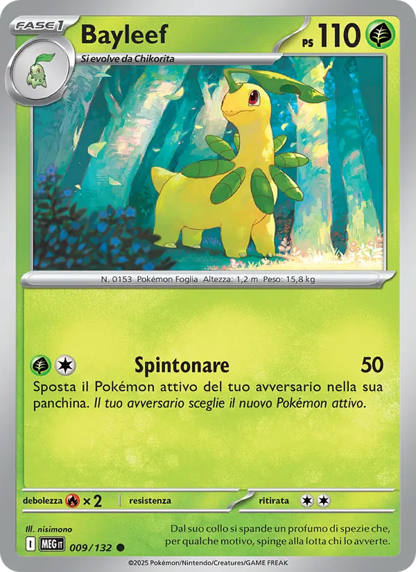 Bayleef Megaevoluzione 009/132