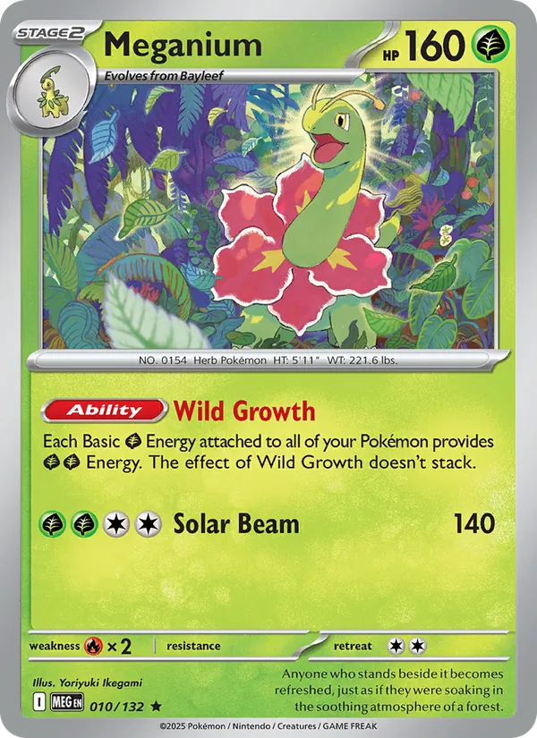 Meganium Mega Evolution 010/132