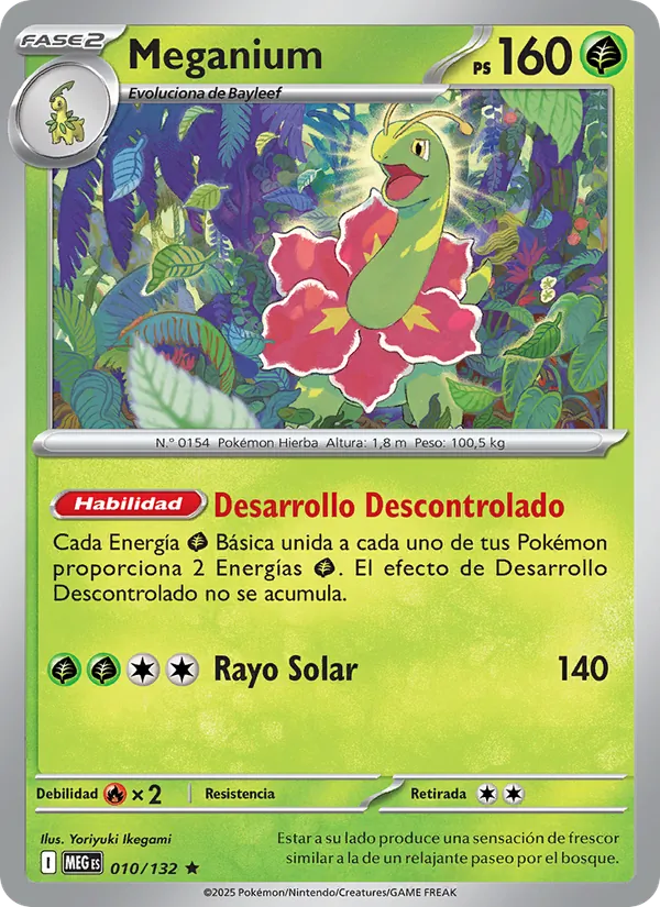 Meganium Megaevolución 010/132