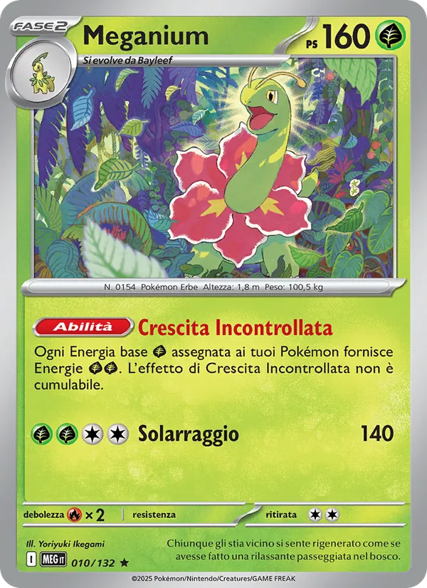 Meganium Megaevoluzione 010/132