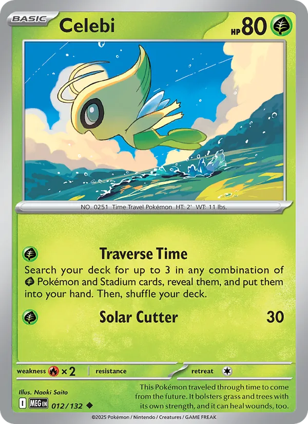 Celebi Mega Evolution 012/132