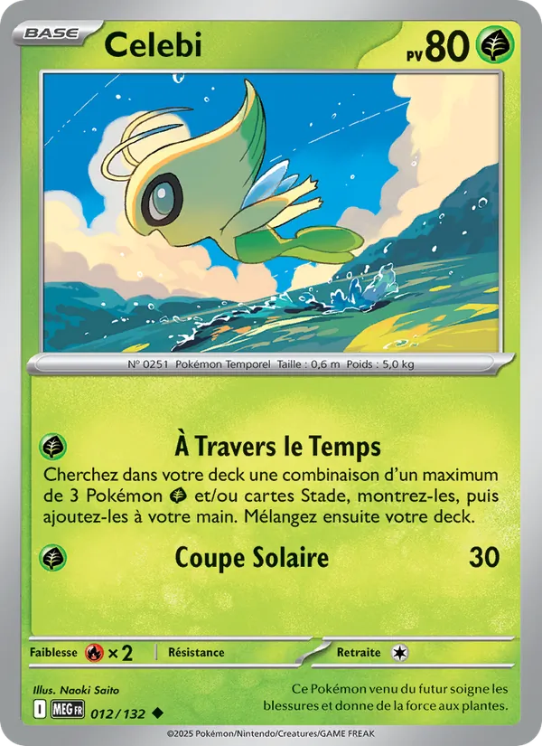 Celebi Méga-Évolution 012/132