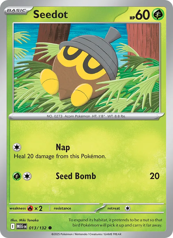 Seedot Mega Evolution 013/132