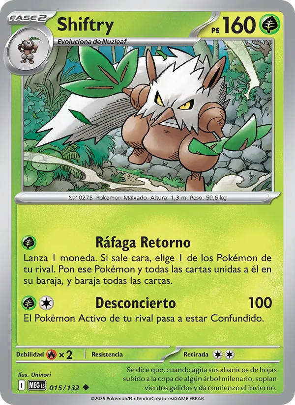 Shiftry Megaevolución 015/132