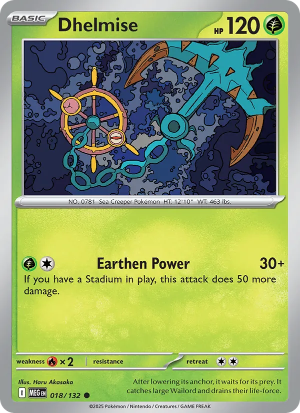 Dhelmise Mega Evolution 018/132