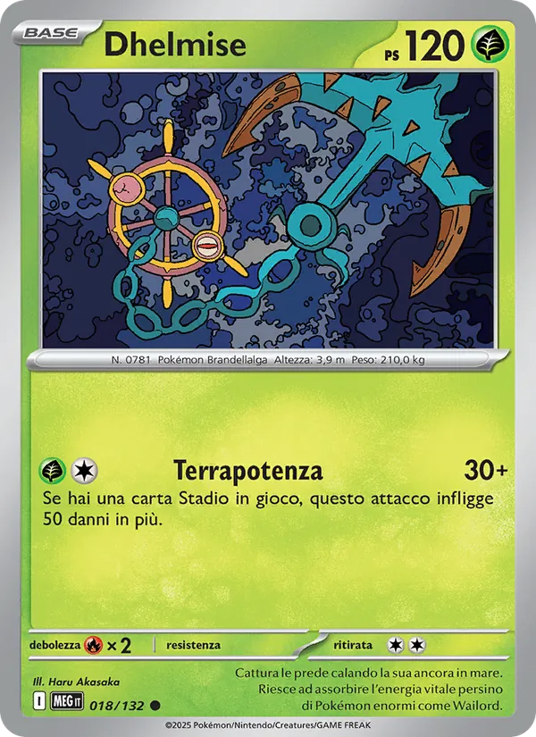 Dhelmise Megaevoluzione 018/132