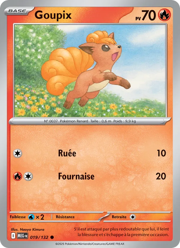 Goupix Méga-Évolution 019/132