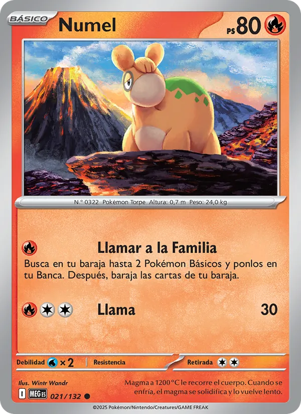 Numel Megaevolución 021/132