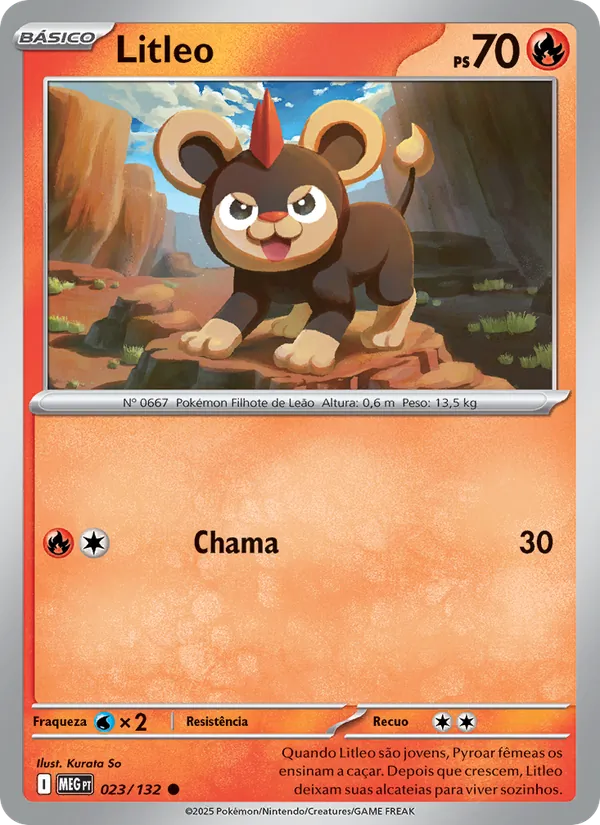 Litleo Megaevolução 023/132
