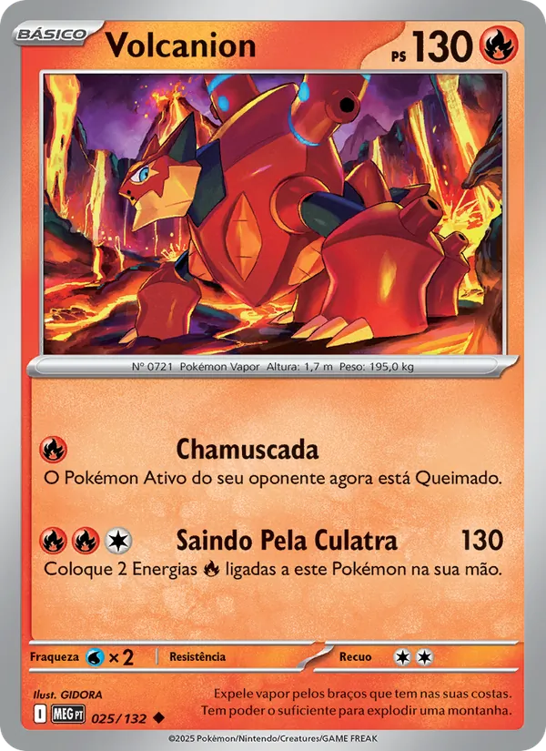 Volcanion Megaevolução 025/132