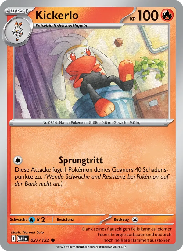 Kickerlo Mega-Entwicklung 027/132