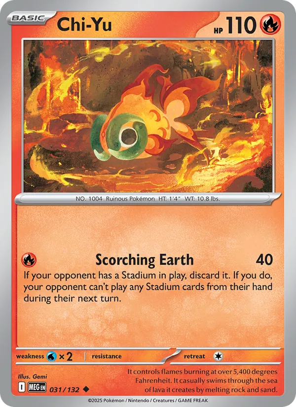 Chi-Yu Mega Evolution 031/132