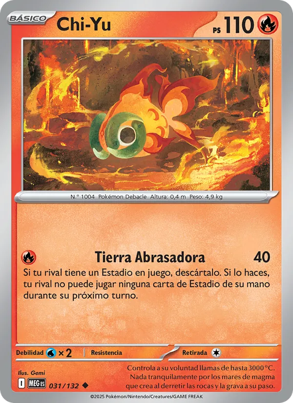 Chi-Yu Megaevolución 031/132