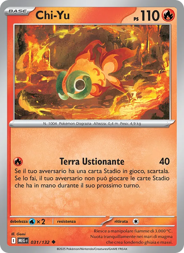 Chi-Yu Megaevoluzione 031/132