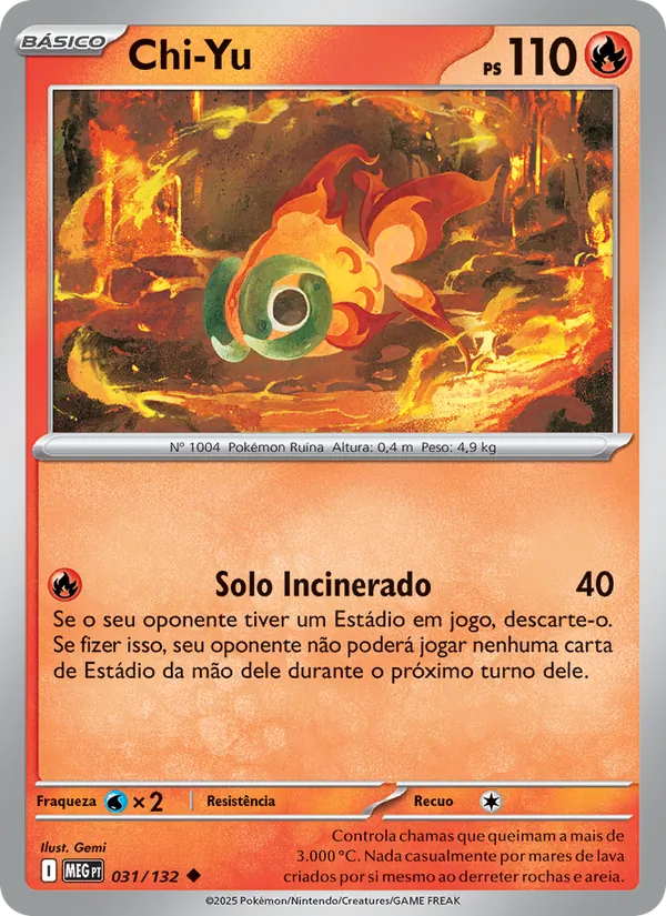 Chi-Yu Megaevolução 031/132