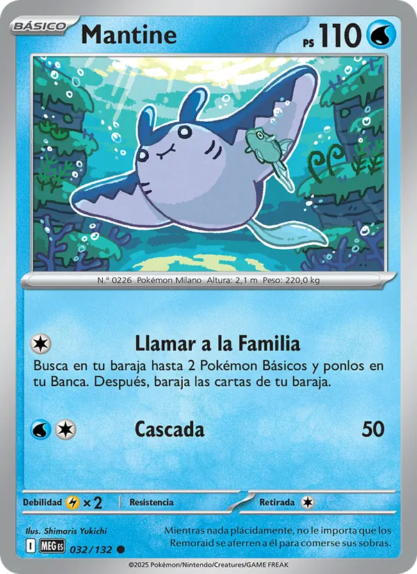 Mantine Megaevolución 032/132