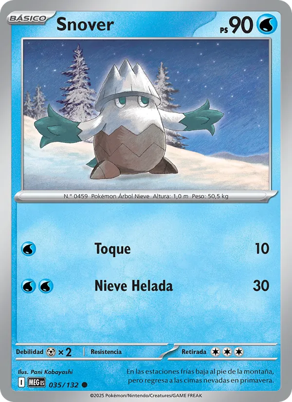 Snover Megaevolución 035/132