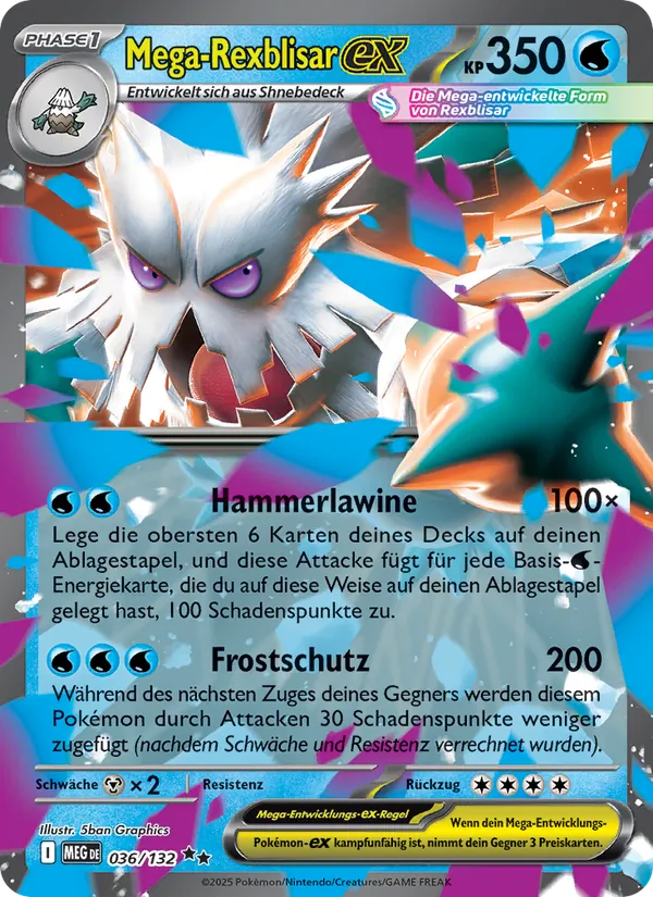 Mega-Rexblisar-ex Mega-Entwicklung 036/132
