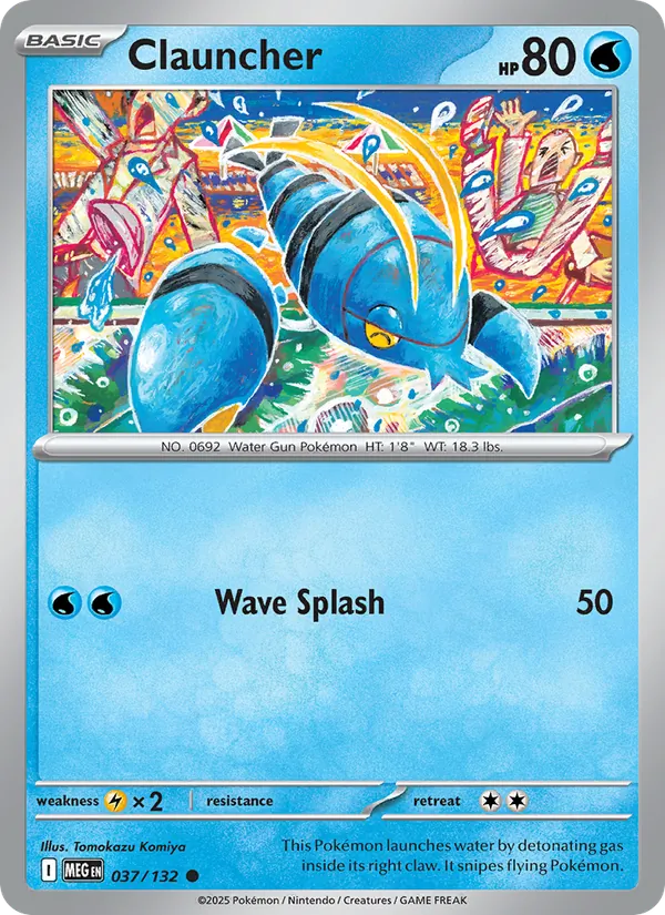 Clauncher Mega Evolution 037/132
