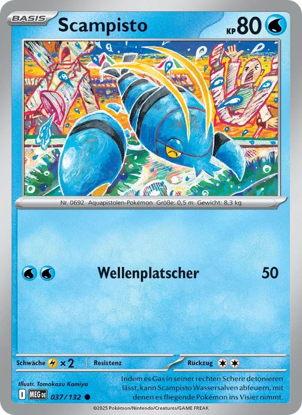 Scampisto Mega-Entwicklung 037/132