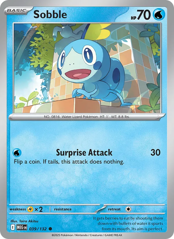 Sobble Mega Evolution 039/132