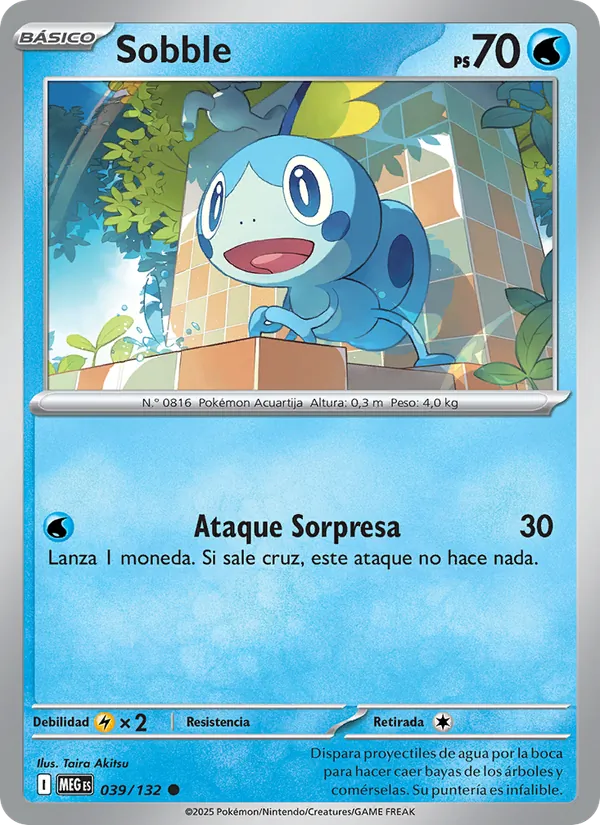 Sobble Megaevolución 039/132