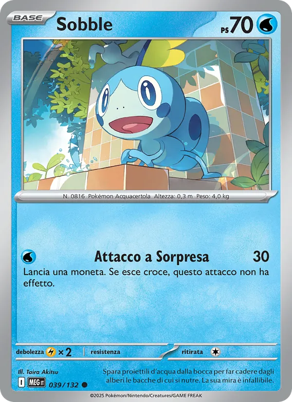 Sobble Megaevoluzione 039/132