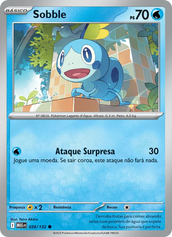 Sobble Megaevolução 039/132