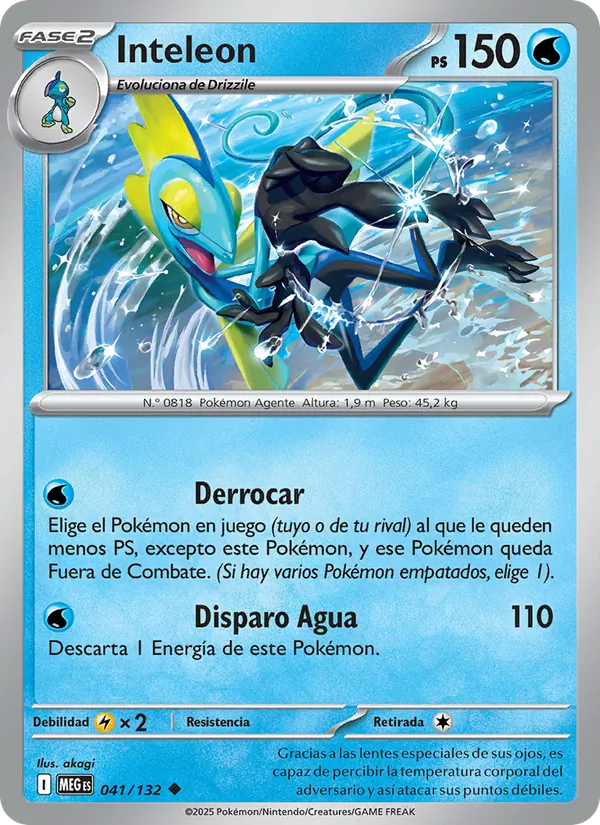Inteleon Megaevolución 041/132
