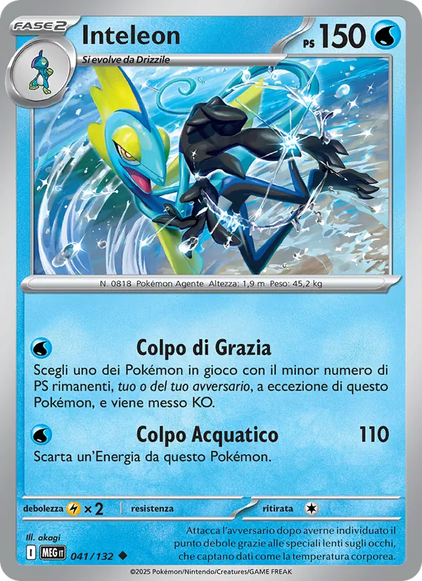 Inteleon Megaevoluzione 041/132