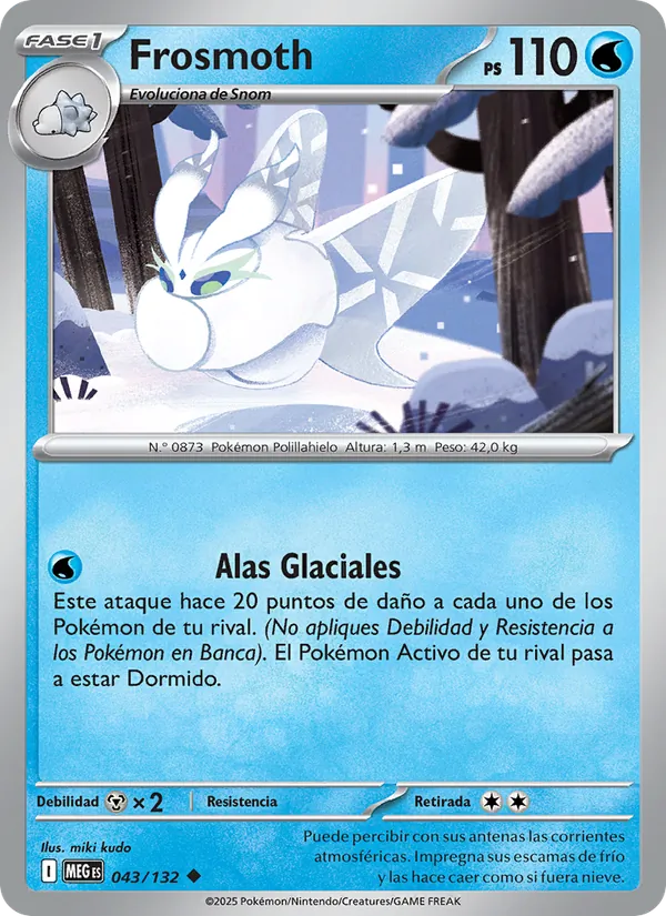 Frosmoth Megaevolución 043/132
