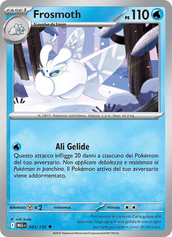 Frosmoth Megaevoluzione 043/132