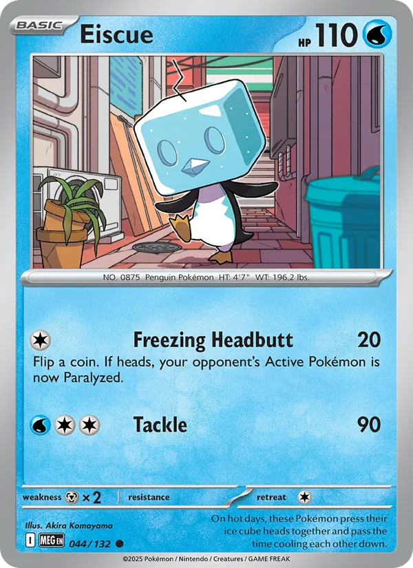 Eiscue Mega Evolution 044/132