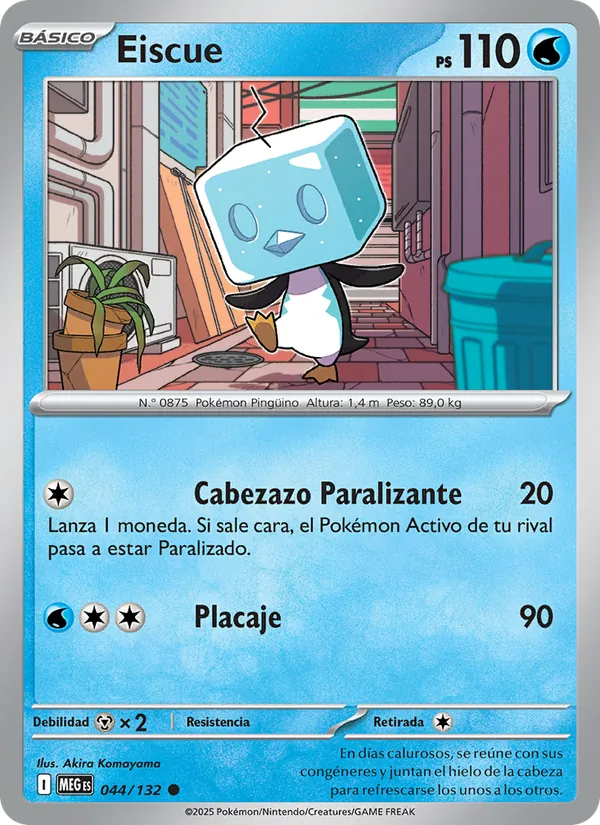 Eiscue Megaevolución 044/132