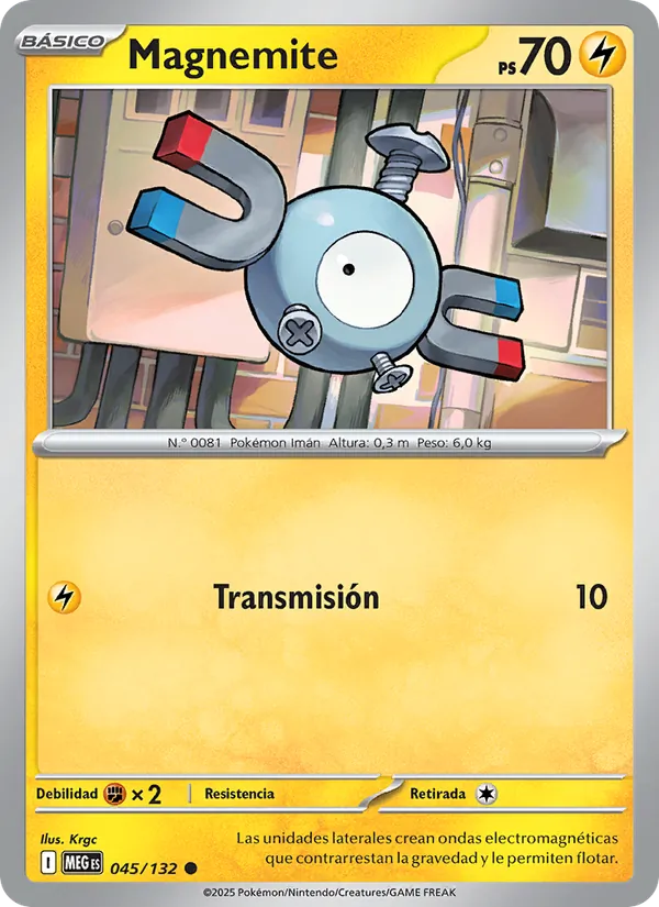 Magnemite Megaevolución 045/132