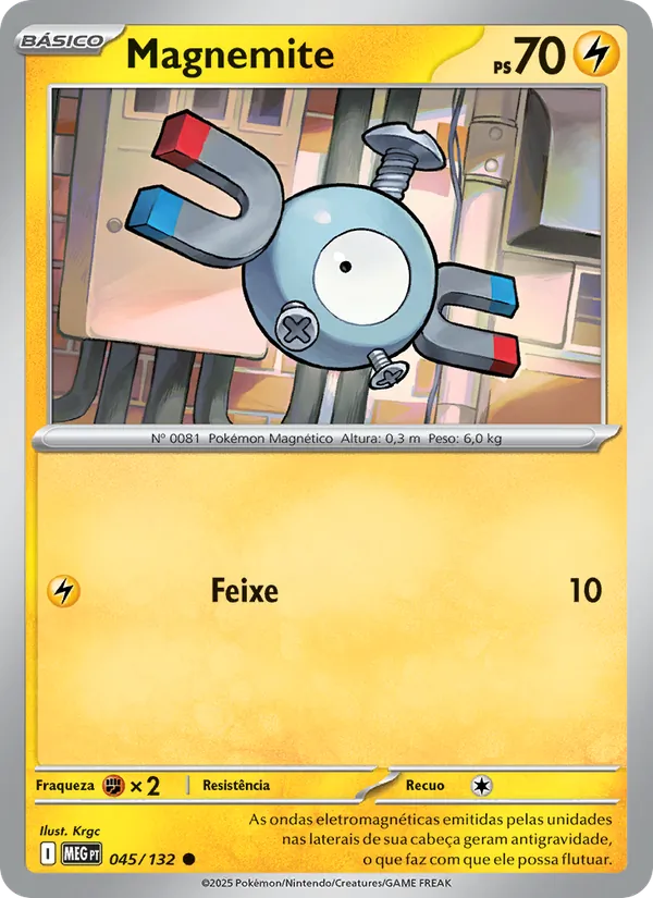 Magnemite Megaevolução 045/132