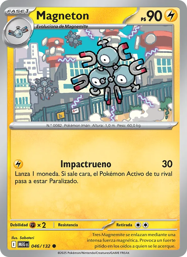 Magneton Megaevolución 046/132