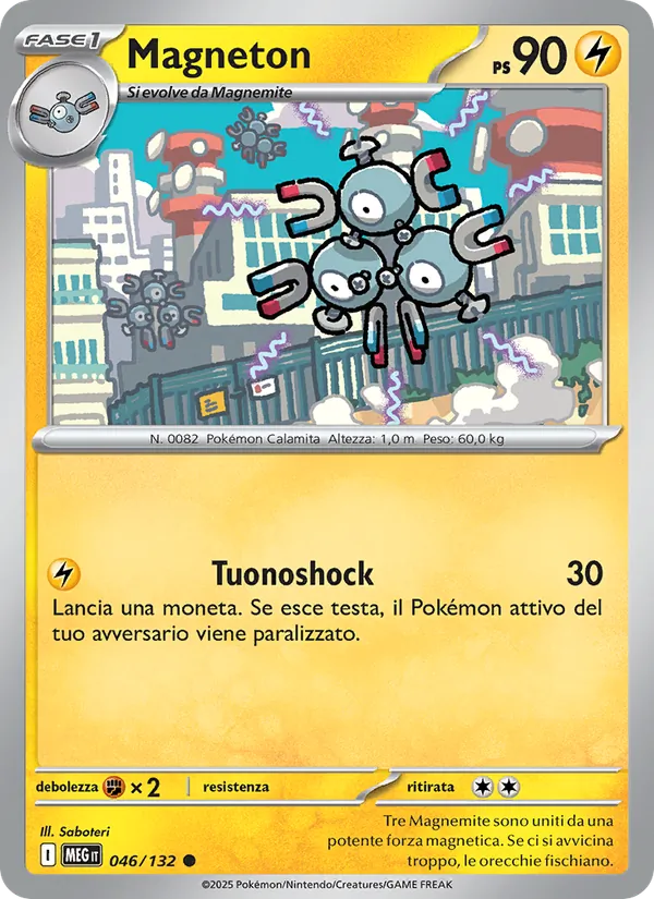 Magneton Megaevoluzione 046/132