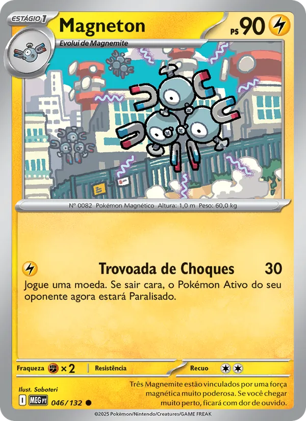 Magneton Megaevolução 046/132