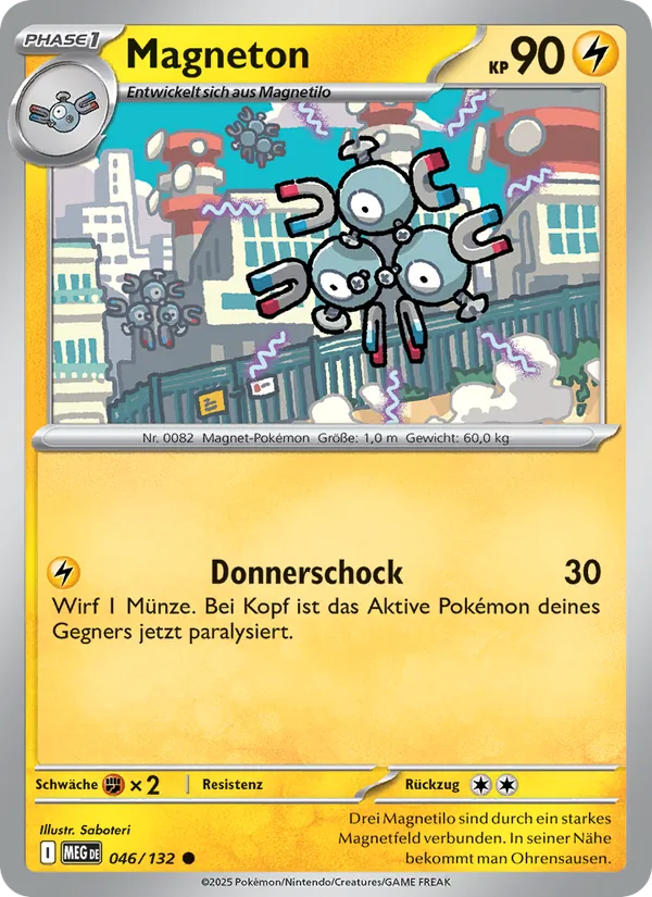 Magneton Mega-Entwicklung 046/132