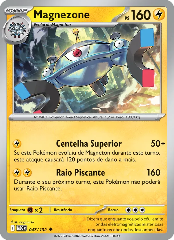 Magnezone Megaevolução 047/132