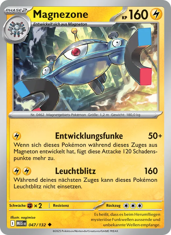 Magnezone Mega-Entwicklung 047/132