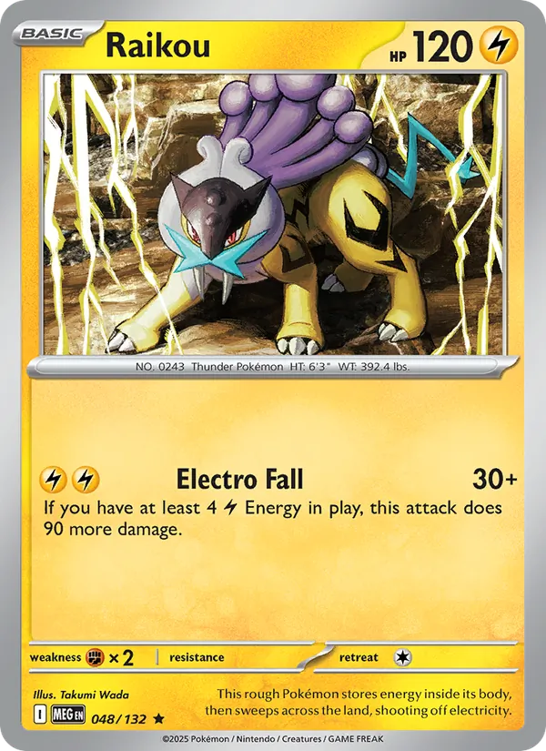 Raikou Mega Evolution 048/132