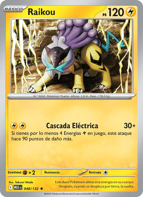 Raikou Megaevolución 048/132