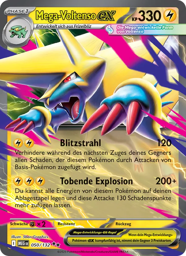 Mega Voltenso-ex Mega-Entwicklung 050/132