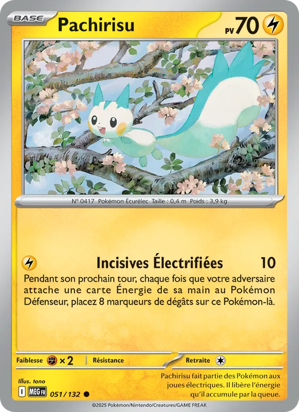 Pachirisu Méga-Évolution 051/132