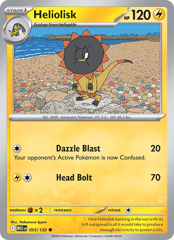 Heliolisk Mega Evolution 053/132