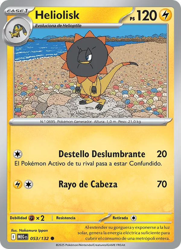 Heliolisk Megaevolución 053/132