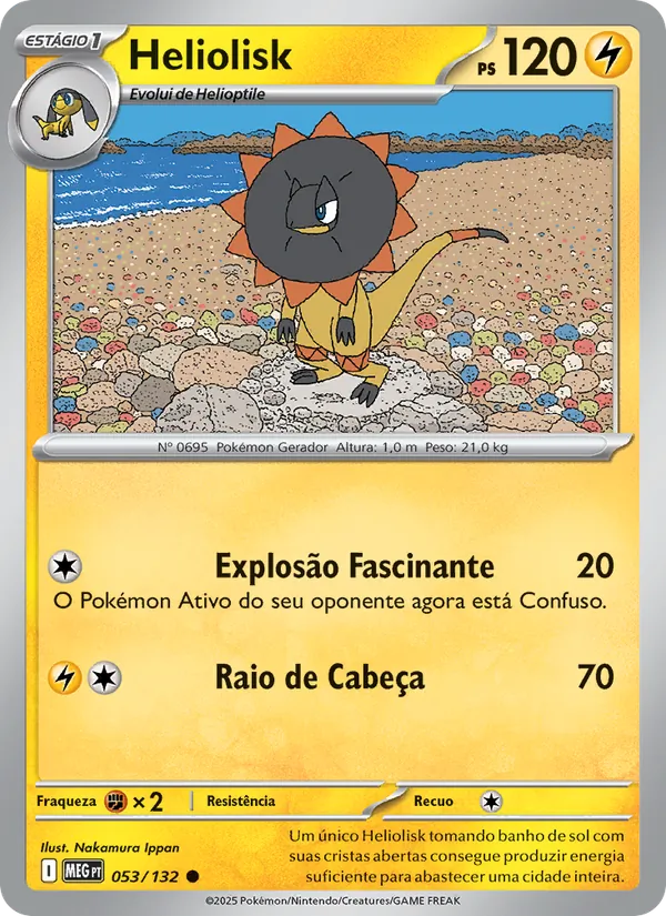 Heliolisk Megaevolução 053/132