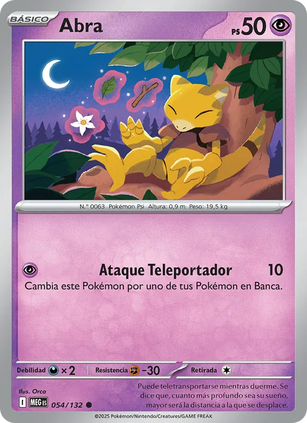 Abra Megaevolución 054/132